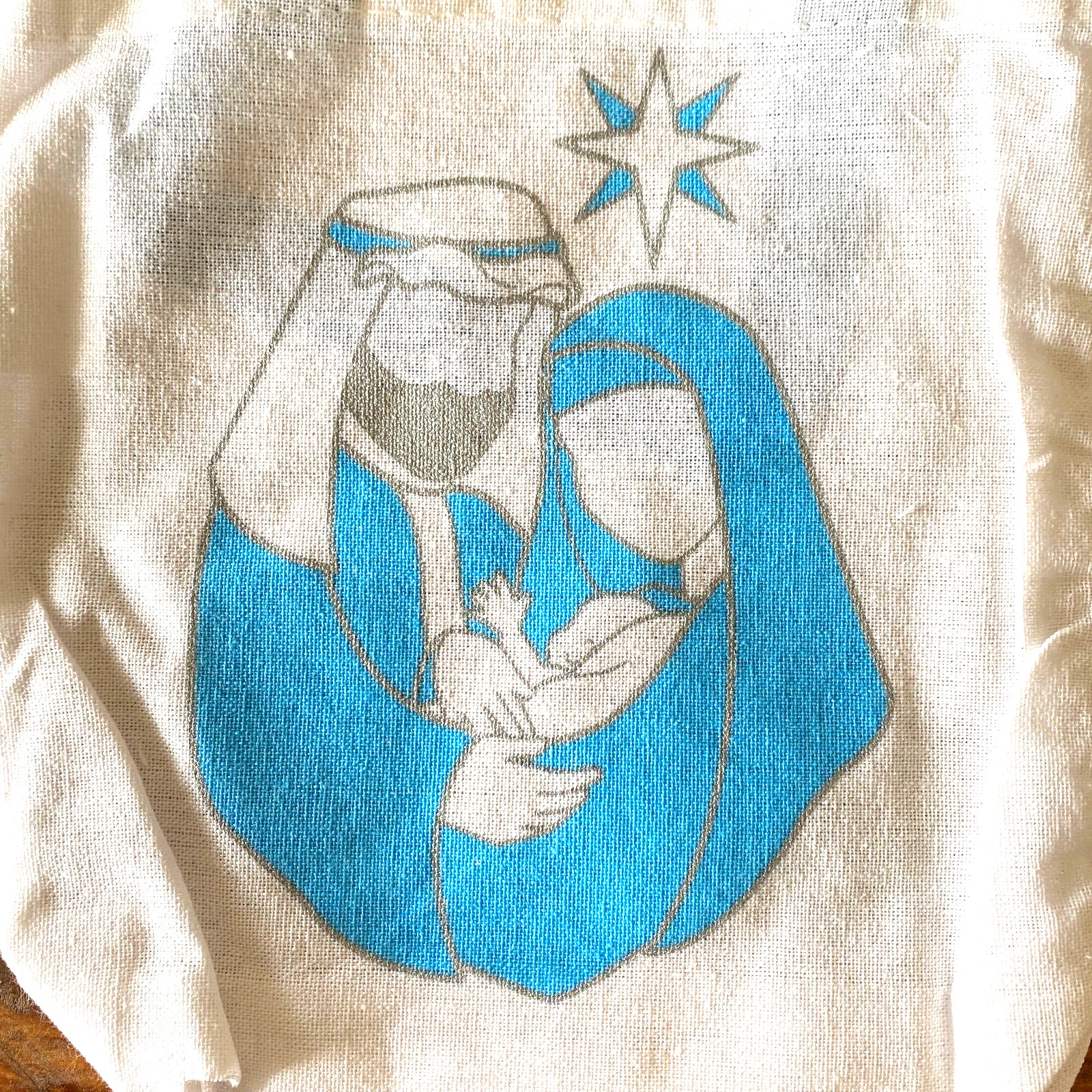 Cloth Nativity Bag, cotton-poly woven fabric, printed BUY $20=FREE SHIP gallery