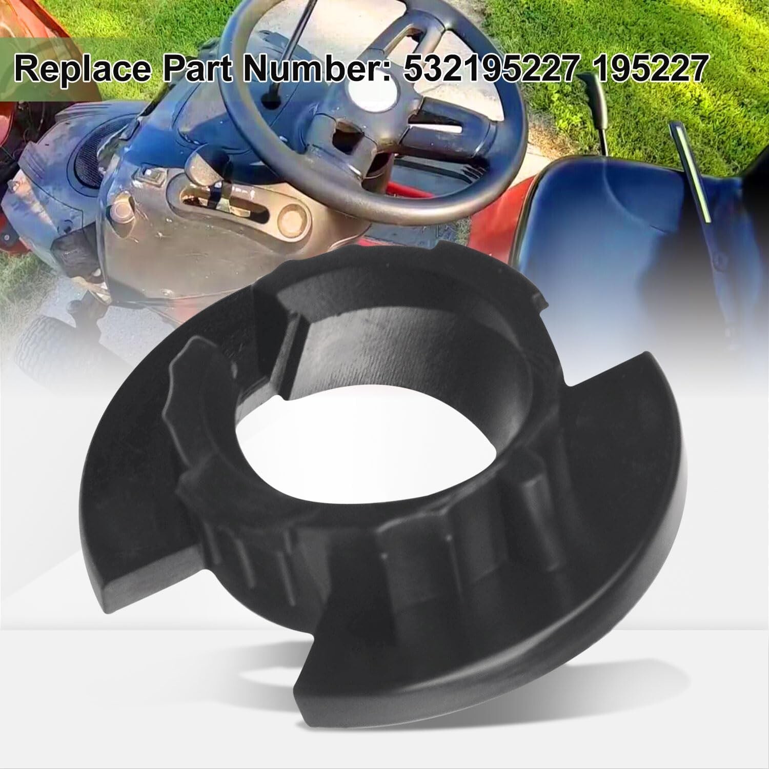 532195227 Steering Bushing Compatible with Husqvarna Craftsman AYP 2042 LS, 2146 gallery