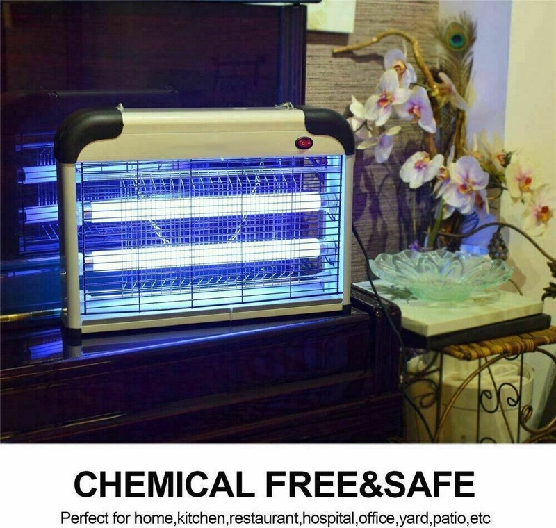 Lamp Insect Killer Mosquito Zapper Bug Pest Fly Trap Electric Indoor Light Lawn gallery