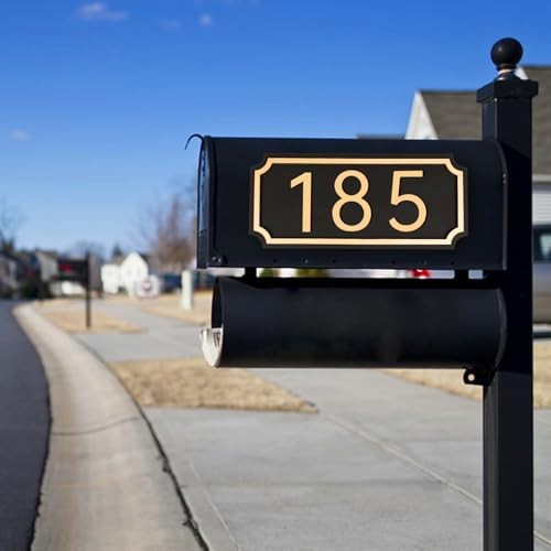 House Numbers for Outside, Address Plaques, Mailbox Numbers, 2 Sets of Numbers gallery