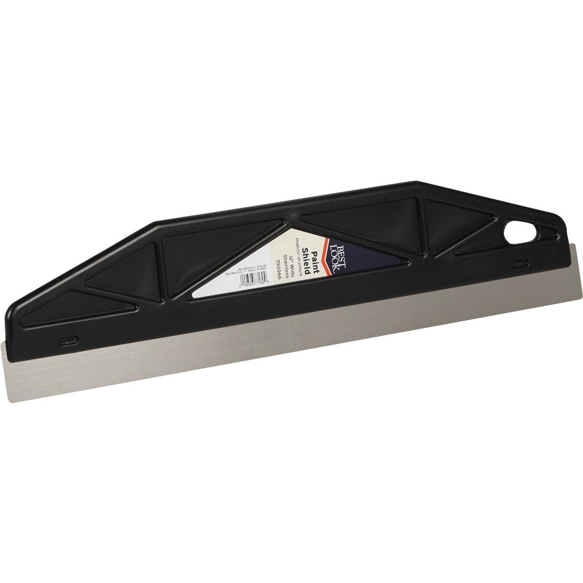 Best Look 12 In. Paint Shield Trim Guide PS2-DIB Plastic Stainless Steel gallery