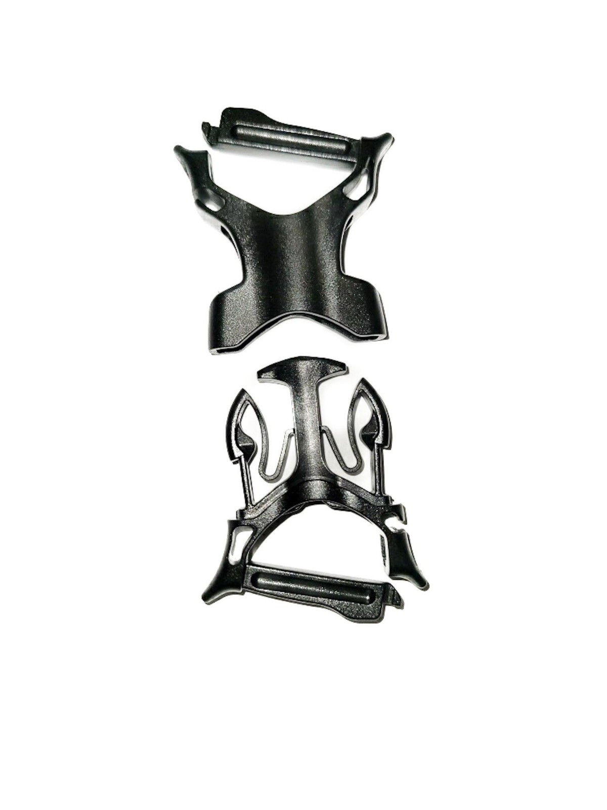 Dual Snap 1" No-Sew Replacement Bar Buckle