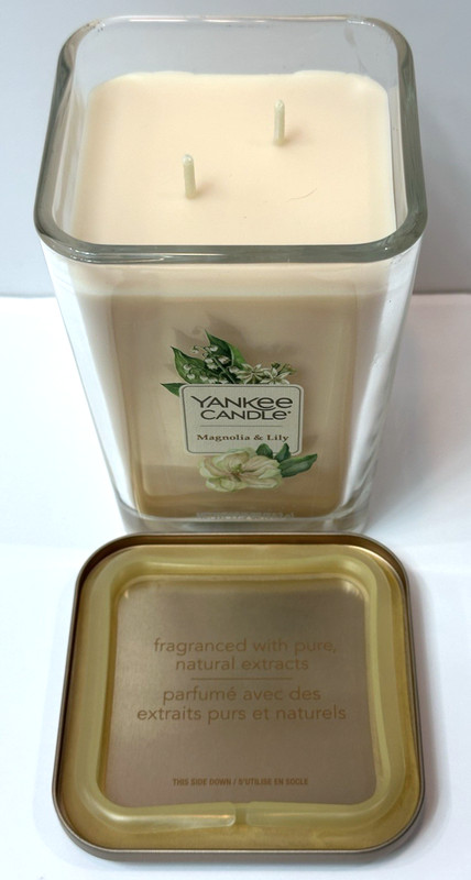 Yankee Candle Elevation Collection w/ Platform Lid Magnolia & Lily 2 Wick 19.5oz gallery