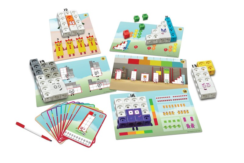 Numberblocks Mathlink Cubes 11-20 Activity Set, 30 Numberblocks Activities Linke gallery