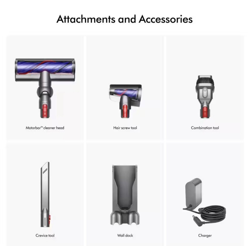 Dyson V8 Origin Extra Stick Cordless Bagless Vacuum Cleaner gallery