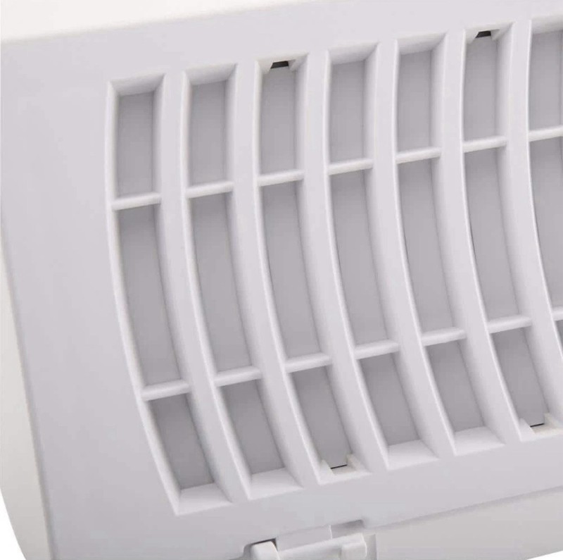 15 In. 3-Way Plastic Baseboard Diffuser Supply In White-E115SWP gallery