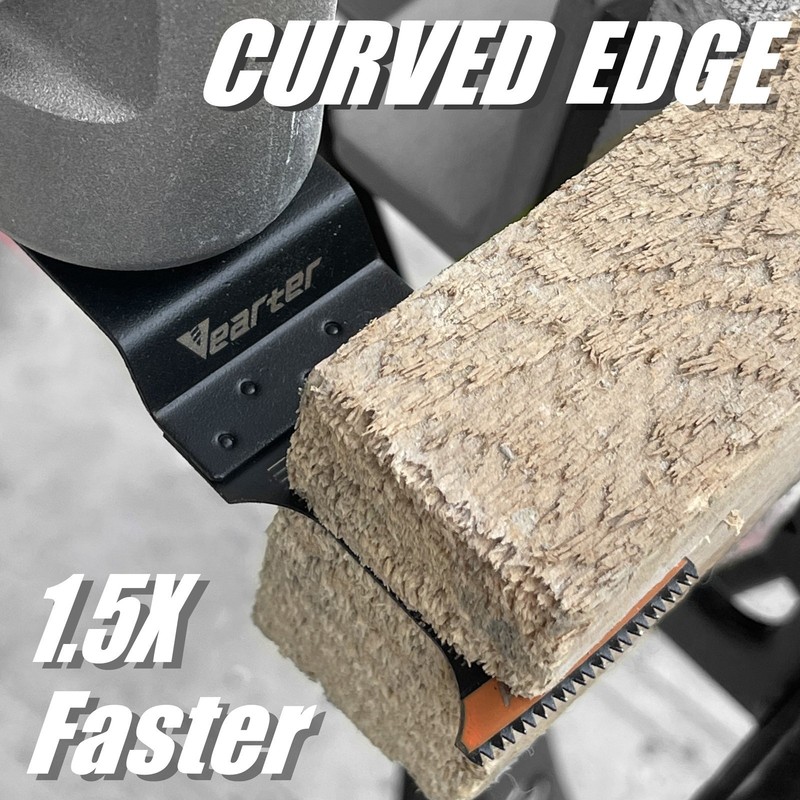 Vearter 10Pack Oscillating Multi-tool Saw Blade High Carbon Steel 44mm for Wood gallery
