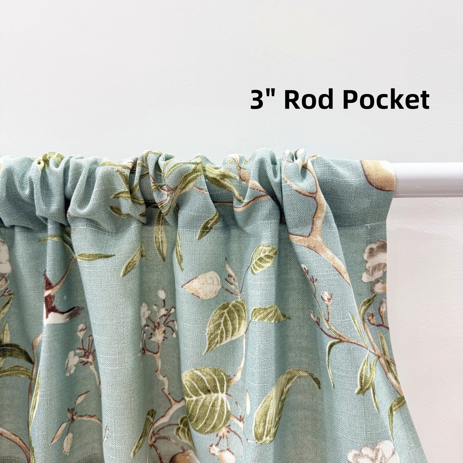 Curtains 84 Inches Length Rod Pocket Half Light gallery