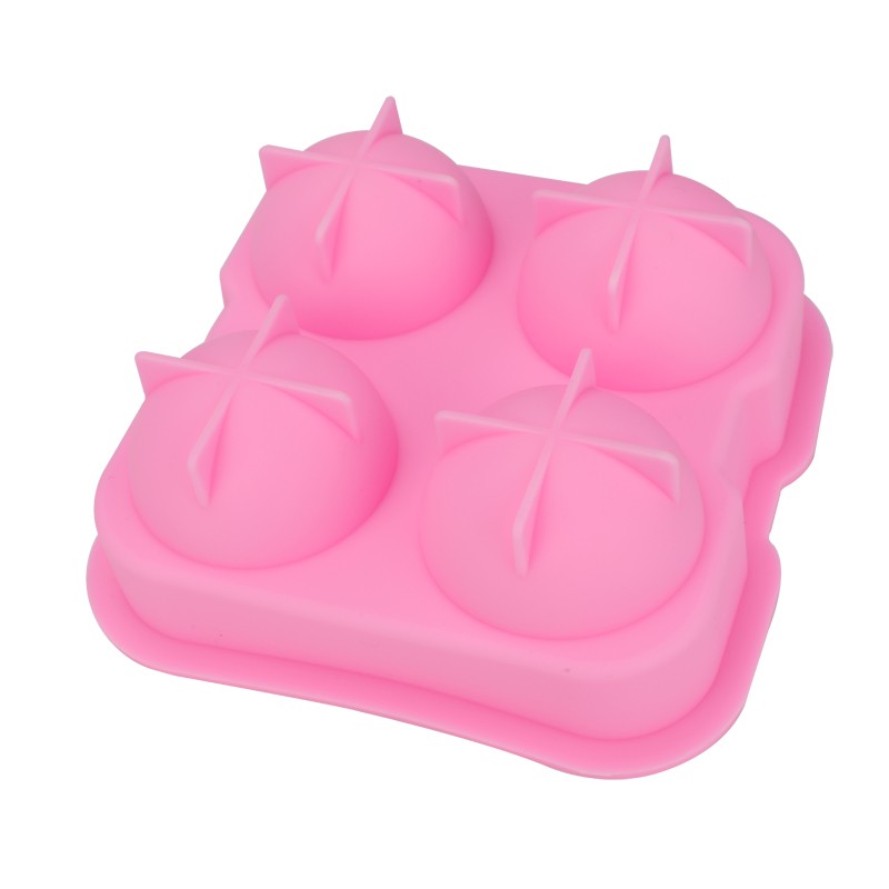 Silicone 3D Ball ICE Cube Tray Maker Round Ball Sphere Mold Whiskey Cocktails gallery