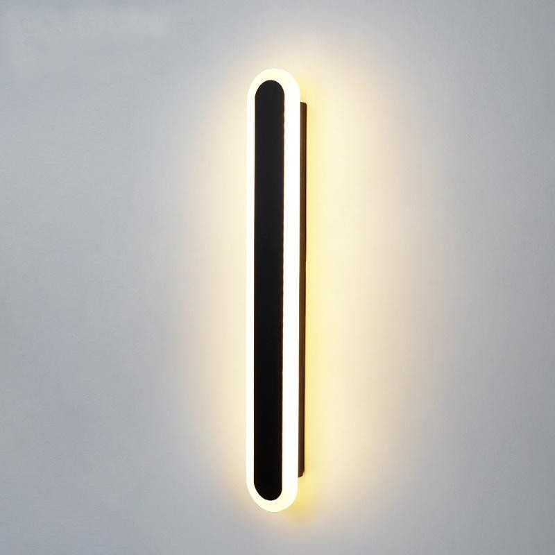 Modern Minimalist Led Wall Light Bedside Bedroom Corridor Stair Porch Lamp gallery