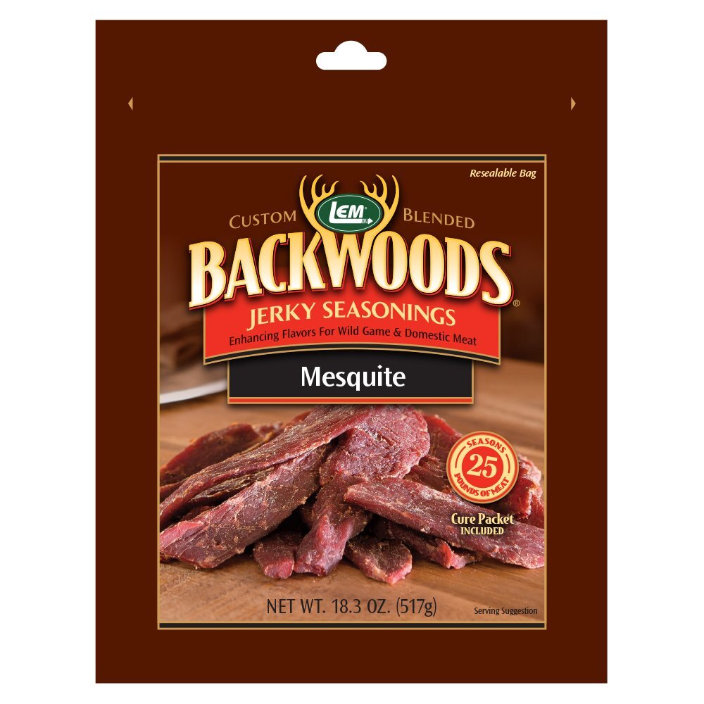 Mesquite Jerky Seasoning 18.3 oz Package Season 25 Pounds of Meat gallery