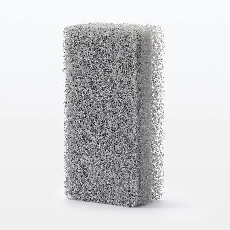 MUJI Urethane foam 3 Layer sponge Gray 3 pieces gallery