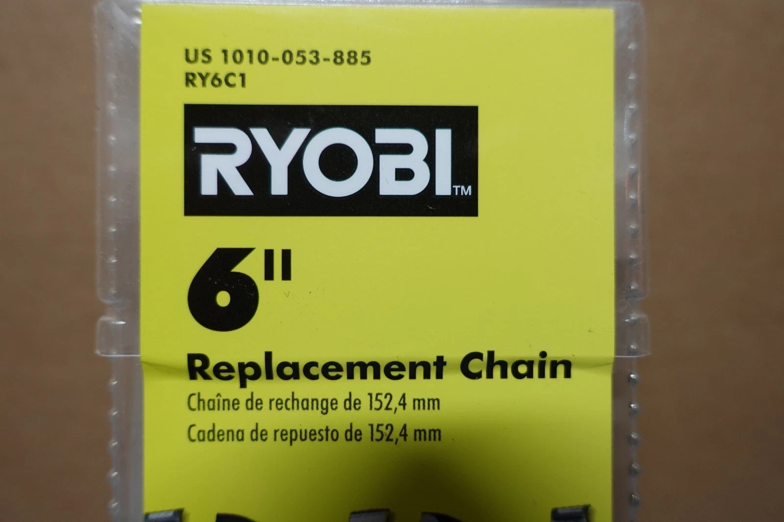 RYOBI 6 in. 0.043-Gauge Replacement Full Compliment Chainsaw Chain 38 Links gallery