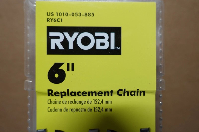 RYOBI 6 in. 0.043-Gauge Replacement Full Compliment Chainsaw Chain 38 Links gallery