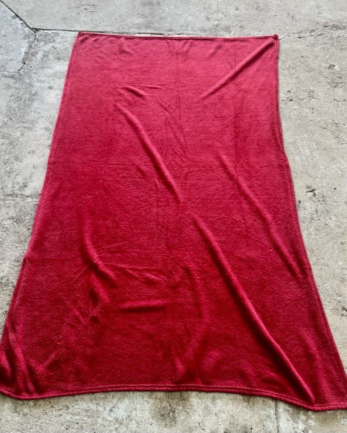 Red Solid Color Blanket Throw, Rectangular Shape, No Closure, Solid Pattern gallery