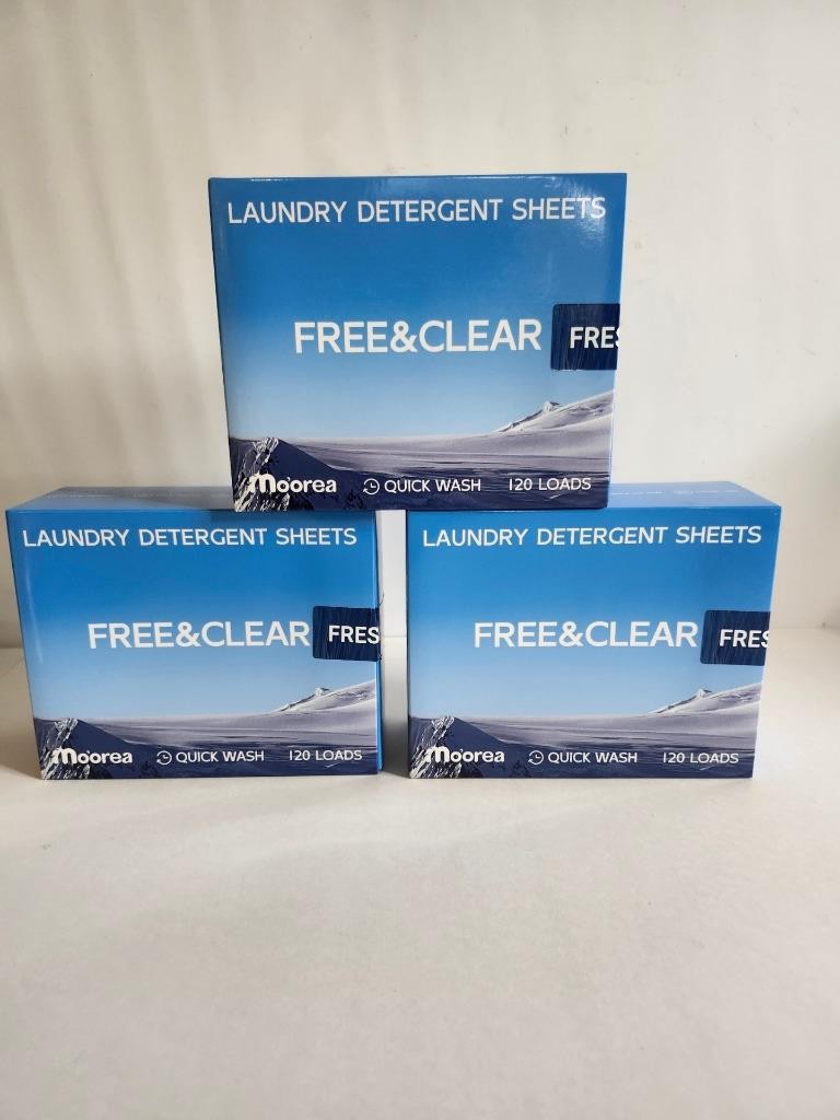 Fragrance Free Laundry Detergent Sheets Travel Eco-Friendly 360 Loads gallery