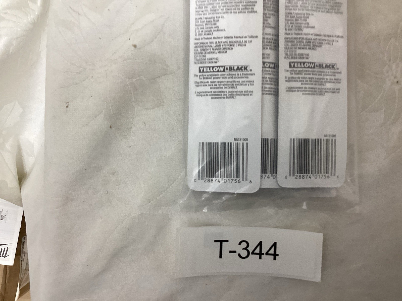 DEWALT DW1332G 1/2 in Titanium Speed Tip Drill Bit, Gold, 3-Pc Set, Qty 3 T344 gallery