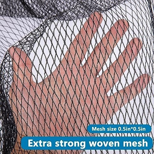 21ft Round Pool Leaf Net Cover - Safety Mesh with 12 Clips for Above Ground Pool gallery