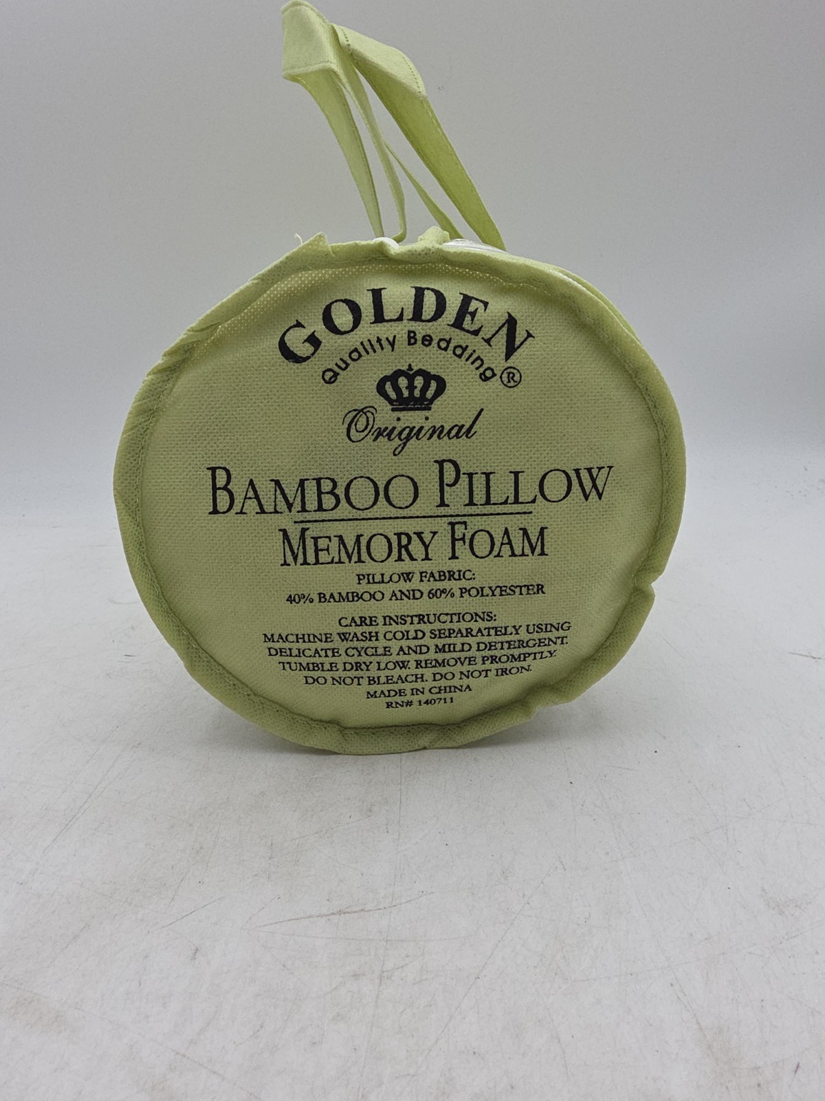 Golden Quality Bedding Bamboo Memory Foam Pillow Standard Hypoallergenic NEW gallery