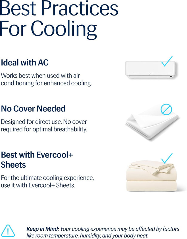 REST® Evercool® Cooling Comforter, Twin/Twin XL, Blanket for Hot Sleepers, All S gallery