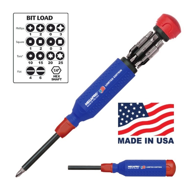 Megapro Original 15 in 1 Multi Bit Screwdriver Phillips Torx LIMITED EDITION USA gallery