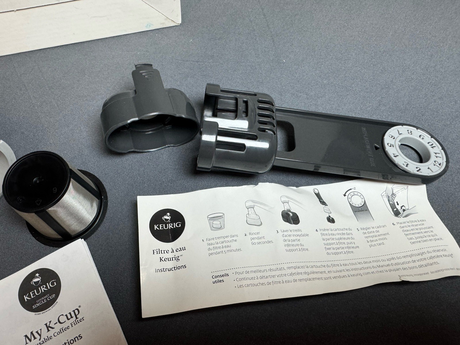Keurig My K-Cup Reusable Coffee Filter & Keurig Water Filter New in Box gallery