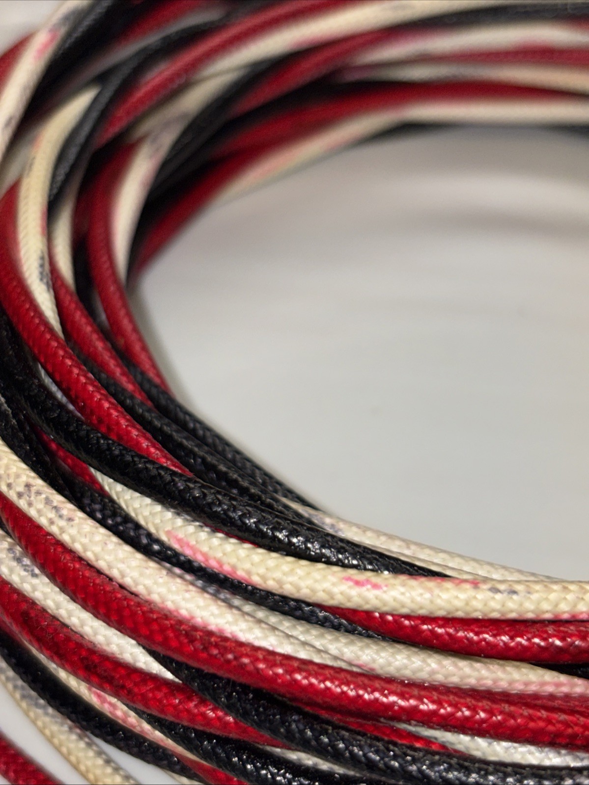 111 FEET- Appliance Wire 14/3 Stranded Braided Abrasion Resistance 200C-300V NEW gallery