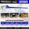 60 Inch Pipe Wrench,Cr-Mo Jaw Opening 9"/228mm Straight Handle Plumbing Wrench gallery