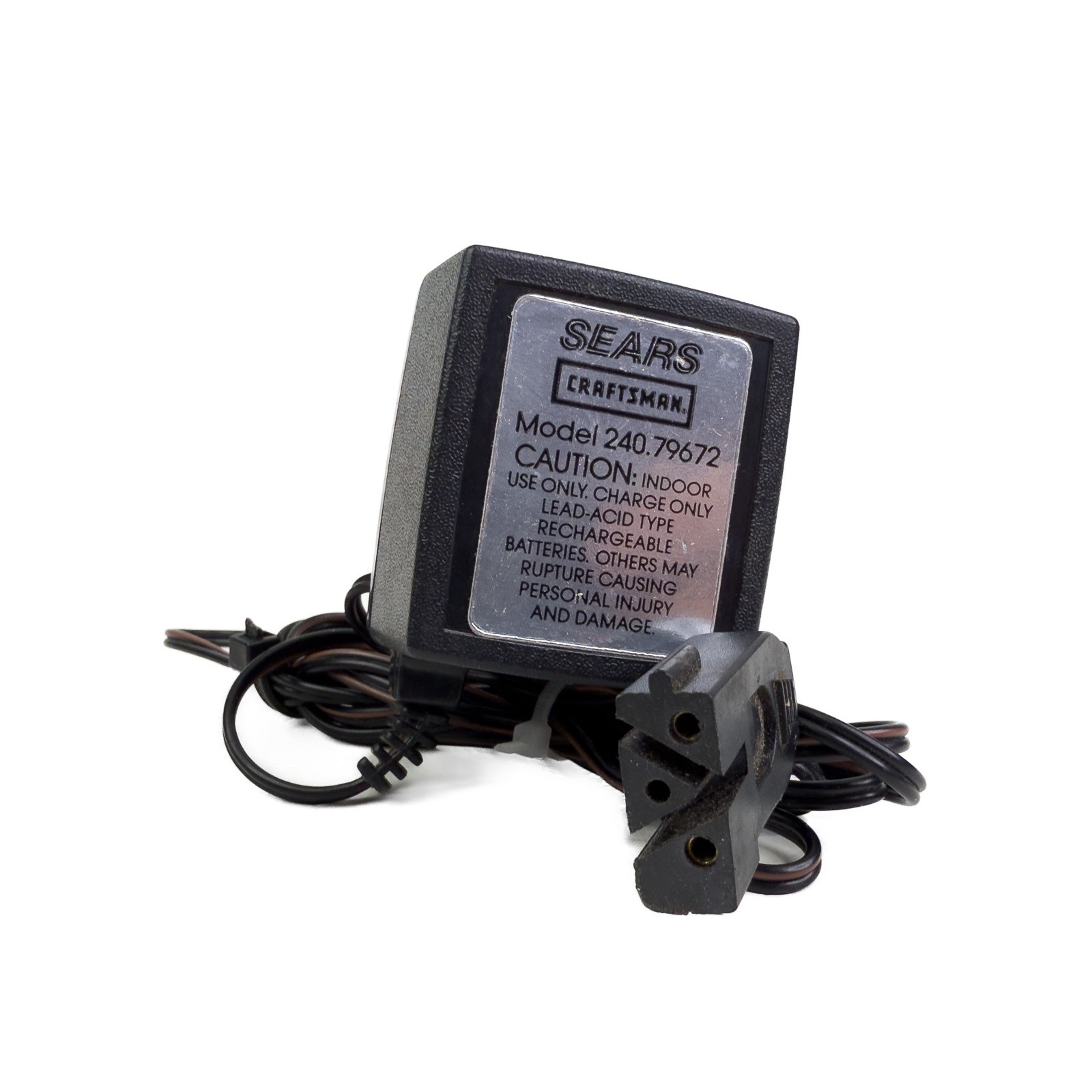 Sears Craftsman 240.79672 4.4V Volt .5w Lead-Acid Battery Charger Weed Trimmer gallery