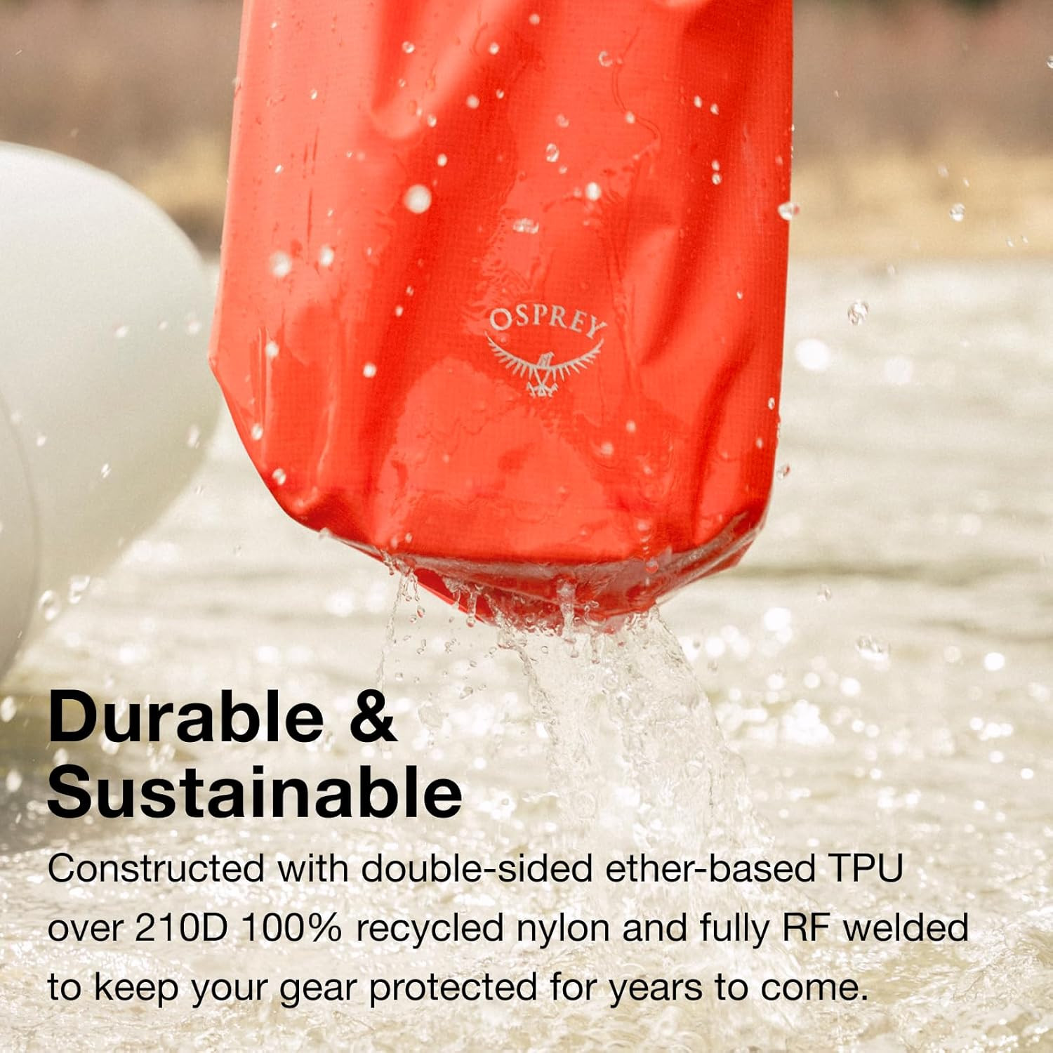 Wildwater Waterproof 35L Dry Bag, Mars Orange 4