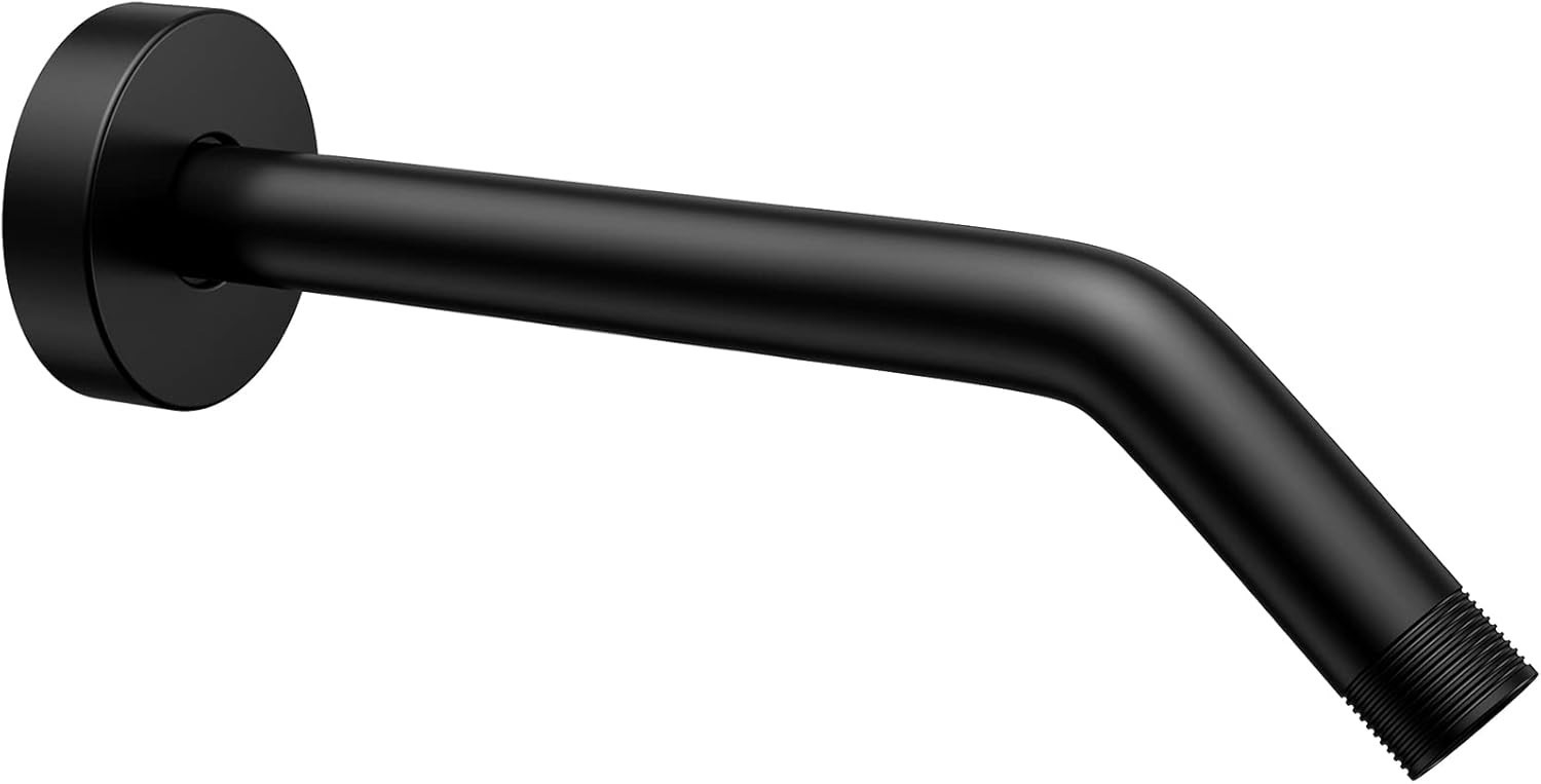 10 Inch Shower Arm Extension Pipe with Flange for Shower Head Handheld Shower gallery