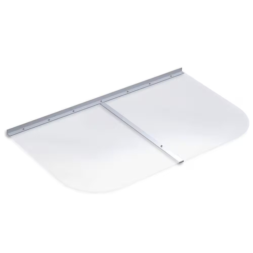 45 In. X 26 In. Rectangular Clear Polycarbonate Window Well Cover