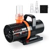 JEREPET 2000GPH pond pump submersible 110v,115W 18FT Max lift,with barrier bag gallery