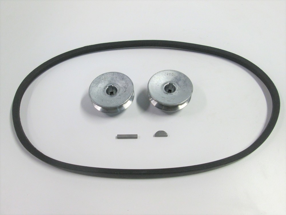 Sears Craftsman 10" Contractor Table Saw V - Belt Kit 2 1/2" Pulley Set & Keys
