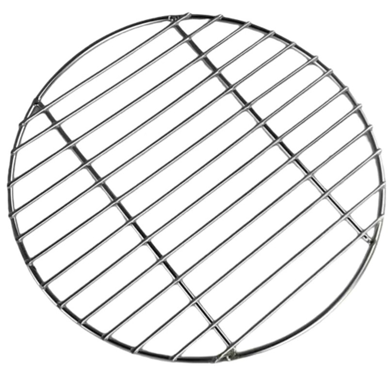 Practical Grill Mesh Household Net Stainless Steel Grate Round Barbecue gallery