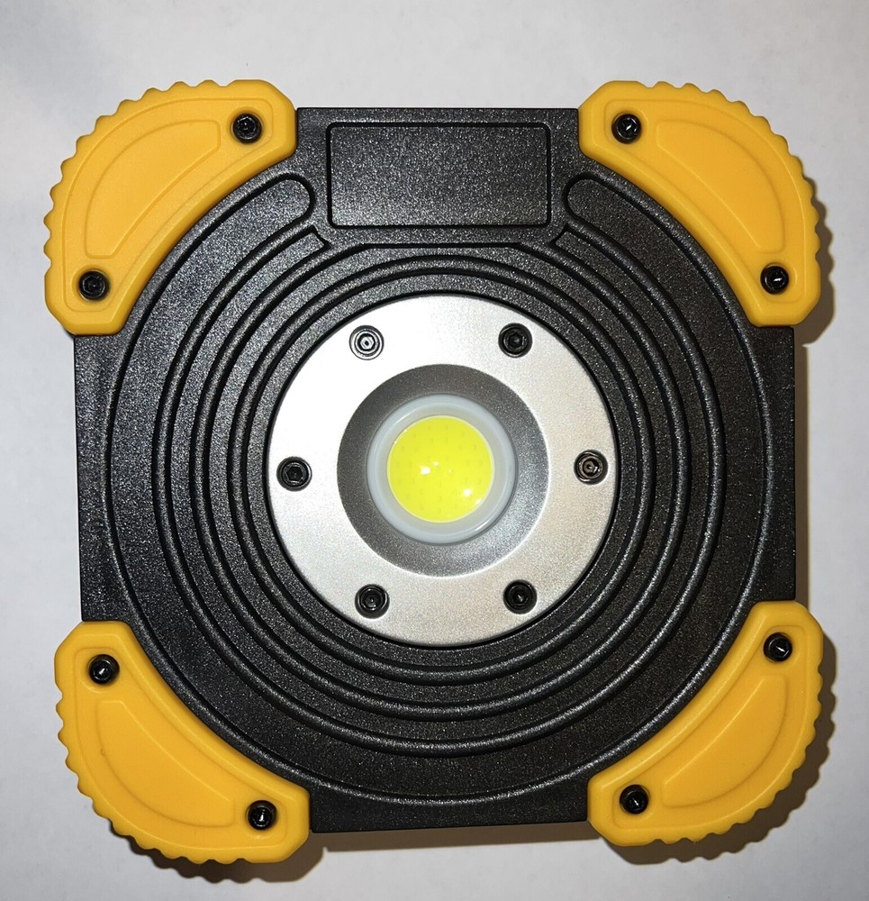 Work Light, Hands-Free 500 Lumen Work Light, Black/yellow 4-aa Batteries