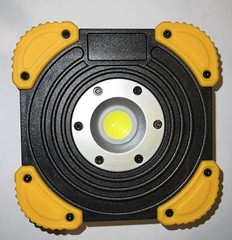 Work Light, Hands-Free 500 Lumen Work Light, Black/yellow 4-aa Batteries