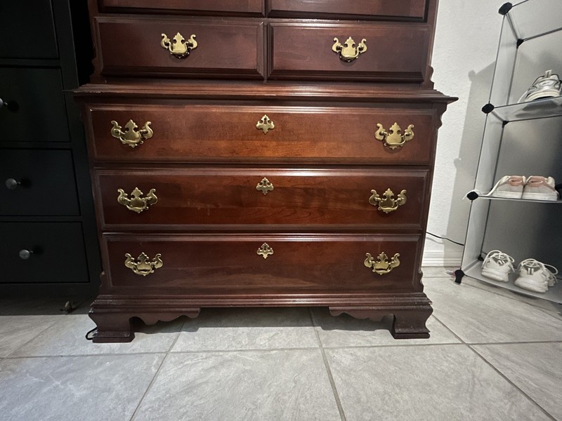 Sumter cabinet co. Solid Cherry Traditional Clothing/tv Armoire gallery