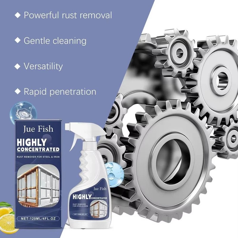 Industrial ﻿Highly Concentrated Rust Remover 120ml For Steel & Iron gallery