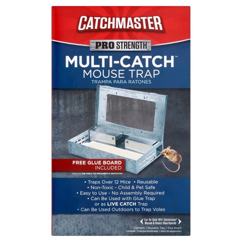 (2 pack) Catchmaster Reusable Multi-Catch Mouse Trap - Easy&Ready to Use Indoors gallery