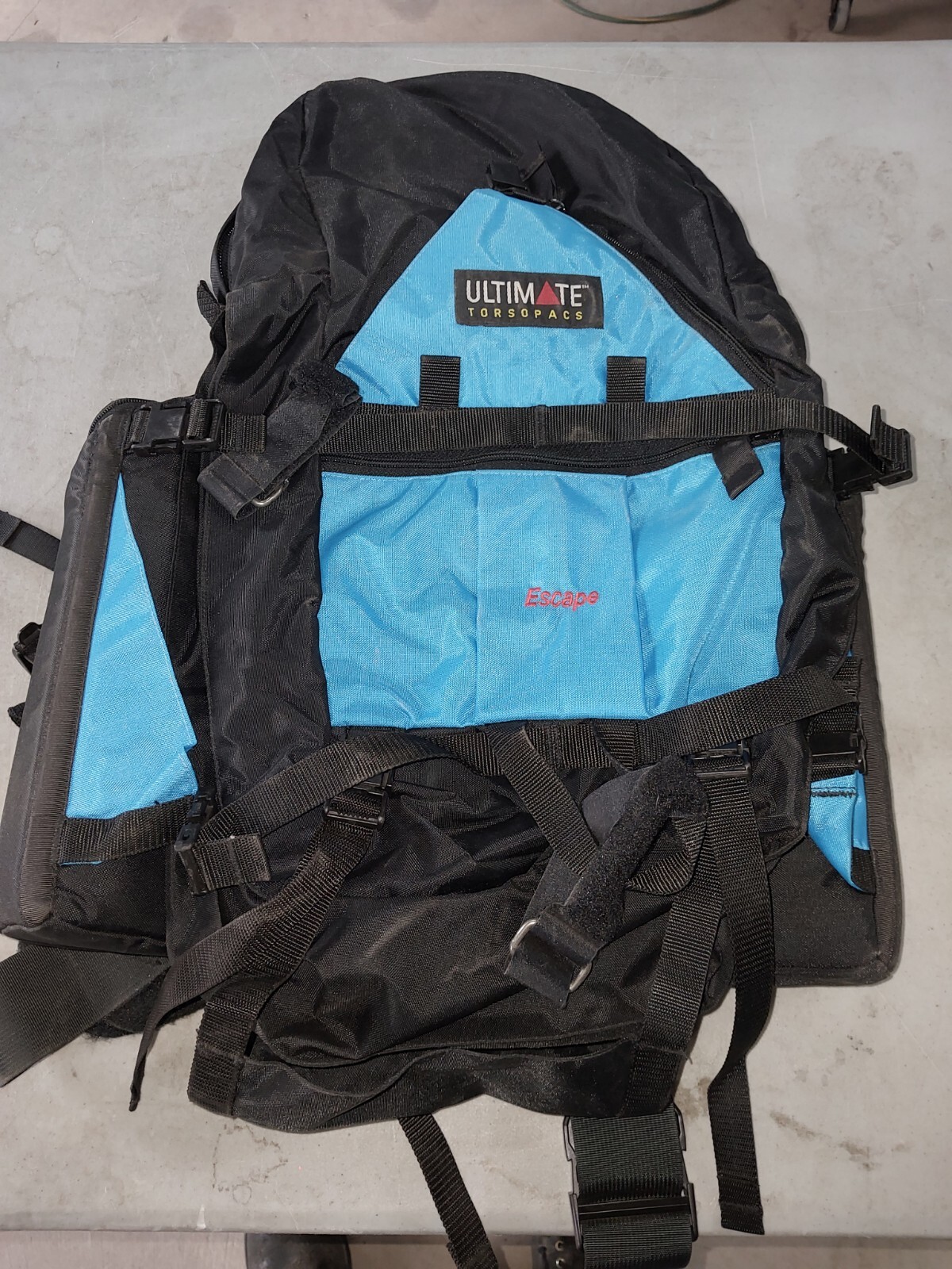 Ultimate Torsopacs backpack with water bottles