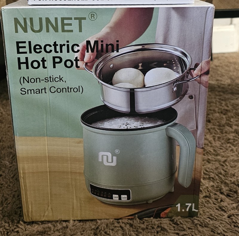 Ultimate Dorm Kitchen Bundle | NUNET 1.7L Hot Pot + MyMini Noodle Cooker/Skillet gallery