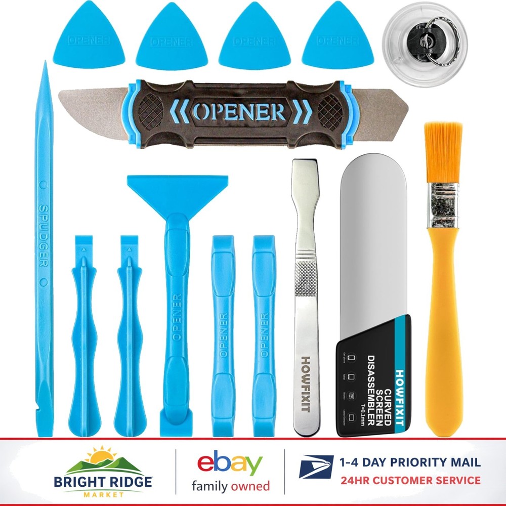 Multi-Functional Electronics Opening Tool Kit for iPhone and Tablet Repairs