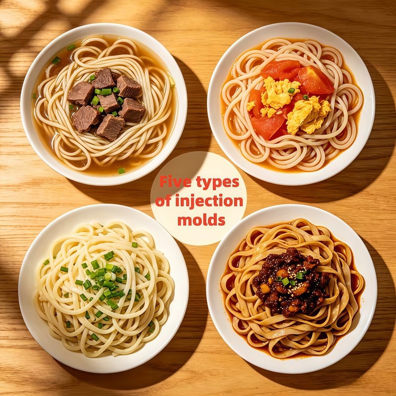 Wireless Electric Pasta Maker with 5 Molds, Handheld Automatic Noodle Machine gallery