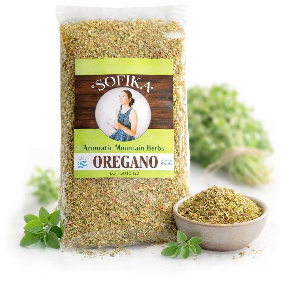Oregano – Greek Premium Dried Culinary Herb from Greece, Whole 3.5oz gallery