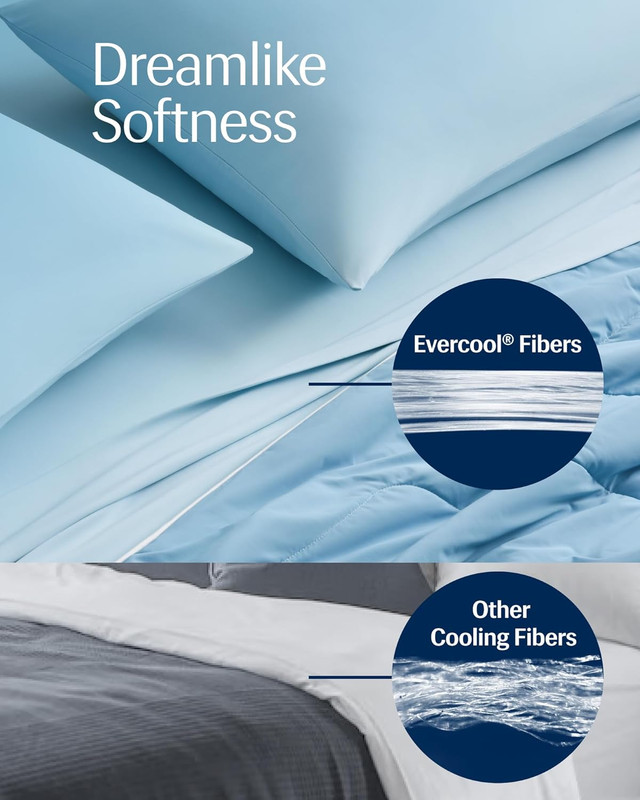 ® Evercool® Cooling Comforter, Full/Queen, Blanket for Hot Sleepers, All Season gallery