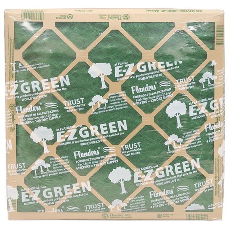 Flanders (4 Pack), 12" X 12" X 1" Precisionaire Nested Glass Air Filter New gallery