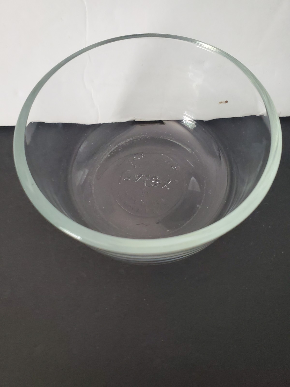 pyrex 7202A 1 Cup 236 mL Clear Round Glass Food Storage Bowl No Lid USA gallery