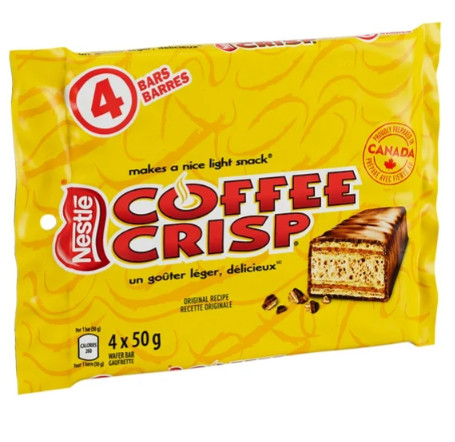 Coffee Crisp Chocolate Coffee Wafer Bars Multipack, 4 x 50g gallery