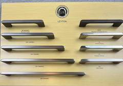 Jeffrey Alexander Leyton Drawer Pull Handle Knob Assorted Display 9 Pieces